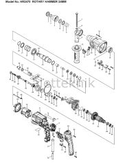 Makita HR2470 Kırıcı Delici Yedek Parçaları