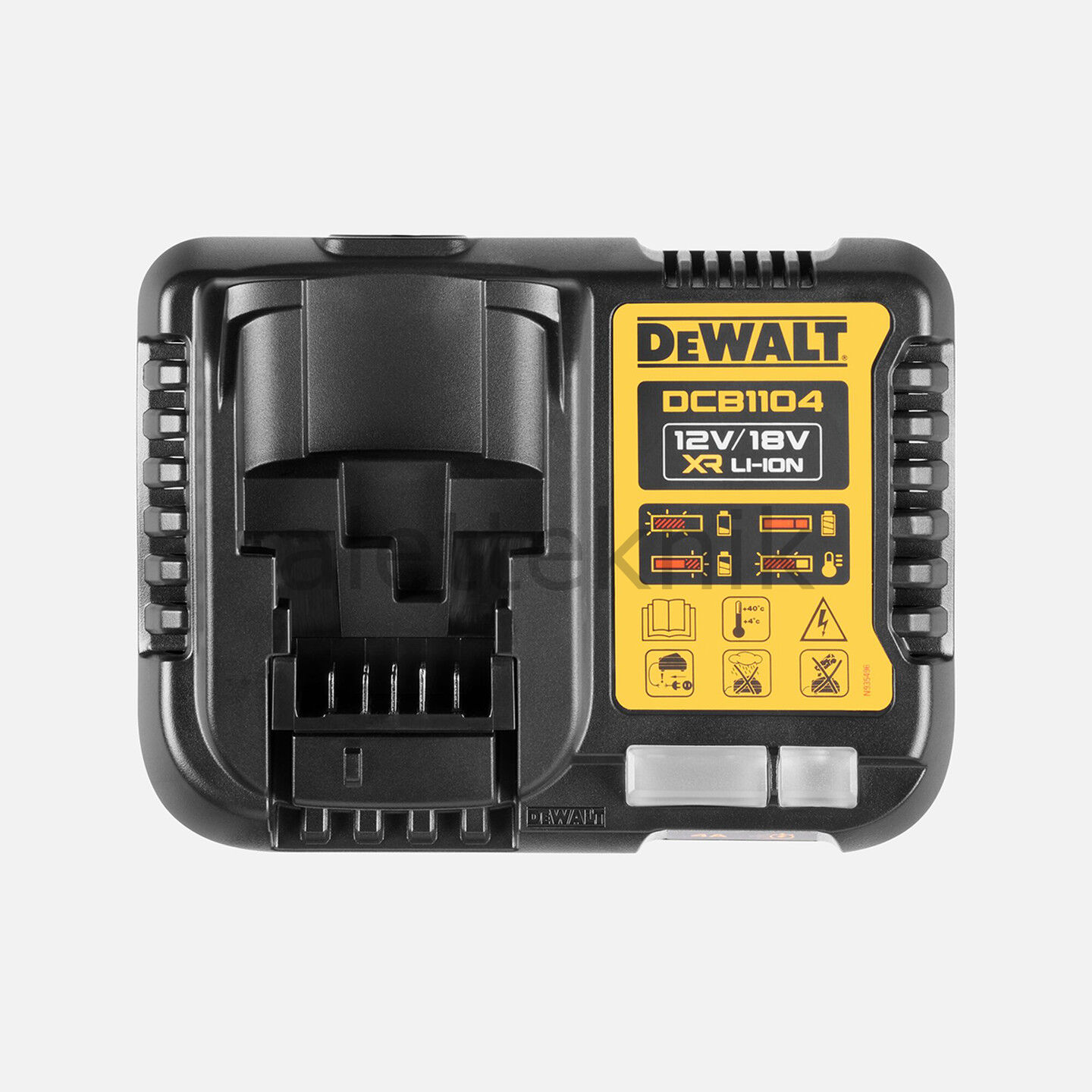 DeWalt DCB1104 Hızlı Akü Şarj Cihazı - 12V / 18V XR Li-Ion Şarj Aleti