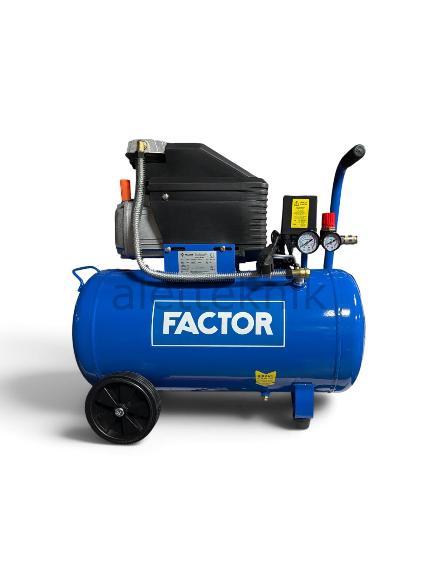 Factor ZB2550 50 Litre Hava Kompresörü (2.5 HP - 8 Bar)